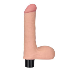 LoveToy Gode vibrant avec bourses Real Soft 14 x 4cm